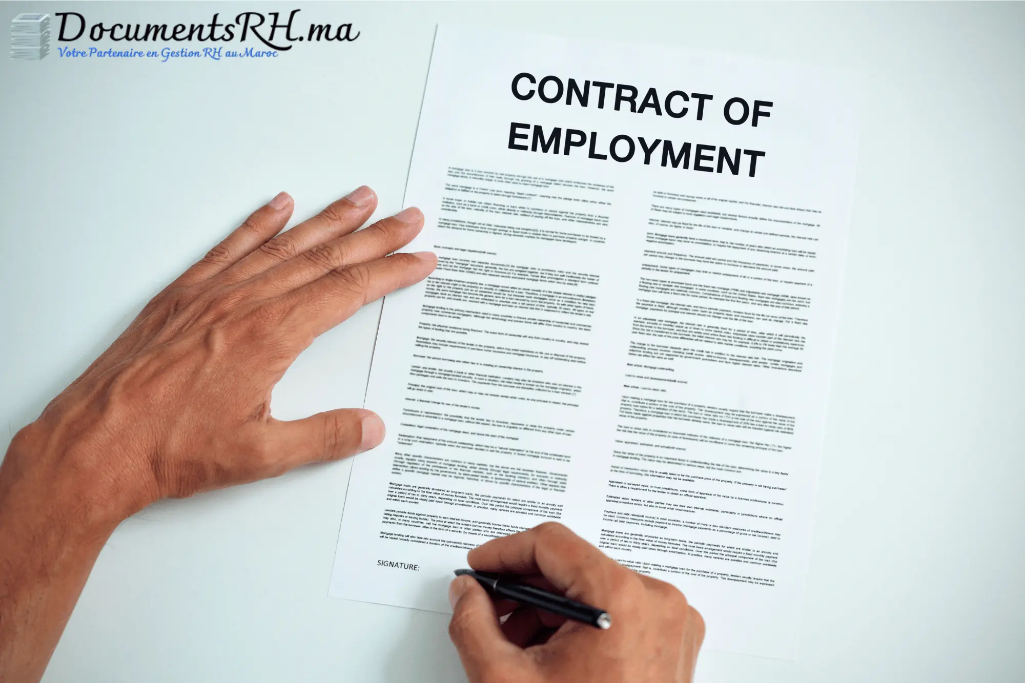 Modèle de Contrat à Durée Déterminée (CDD) pour le Maroc